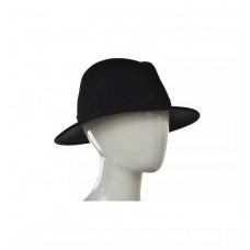 $98 NWT Bailey for JCrew Felt Hat Black Mujer&apos;s Fedora 08914 S  M Small Medium  eb-96523522